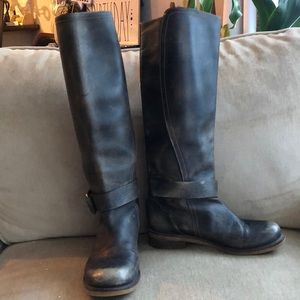 Lucky Brand leather knee high boots